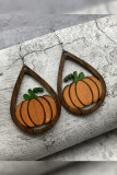 Halloween Wood Earrings