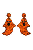 Halloween Beads Ghost Earrings