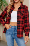 Buffalo Plaid Button Up Flannel Shirt