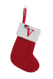 Cable Knit Christmas Socking MOQ 3pcs