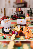 Santa Claus Snowman Christmas Candy Box