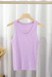 Plain Rib Tank Top