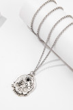 Alloy Skull Necklace MOQ 5PCS