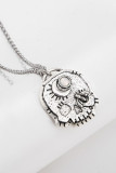 Alloy Skull Necklace MOQ 5PCS