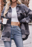Aztec Print Button Up Shacket