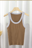 Plain Rib Tank Top