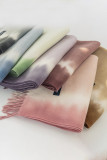 Gradient Color Fringe Scarf MOQ 3pcs