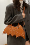 Halloween Bat PU Handbag