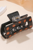 Pumpkin Print Hair Clip MOQ 5pcs