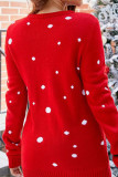 Red Santa Claus Knitting Sweater