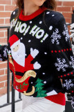 Santa Claus Christmas Pullover Sweater