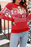 Christmas Tree Knit Pullover Sweater