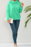 Plain Rhinestone Heart Hoodies