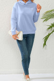 Plain Rhinestone Heart Hoodies