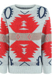 Christmas Trees Knitting Pullover Sweater
