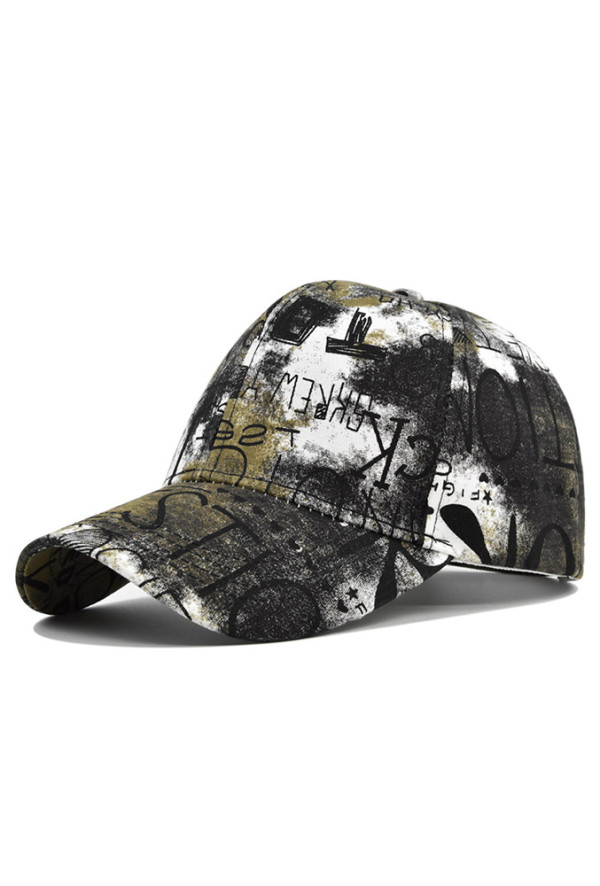 Tie Dye Lettering Baseball Hat MOQ 3pcs