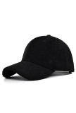 Plain Corduroy Unisex Baseball Hat MOQ 3pcs