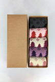 Christmas Wool Mid Calf Socks
