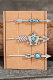 Turquoise Western Hair Clip MOQ 5pcs
