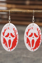 Halloween Skull Ghost Earrings