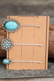 Turquoise Western Hair Clip MOQ 5pcs