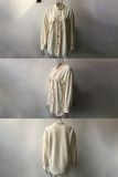 Waffle Button Up Jacket Coat