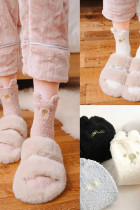 Heart Knit Velvet Socking MOQ 5pcs