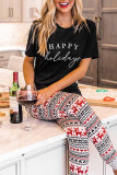 Christmas Plaid Reindeer 2PCS Set