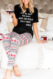 Christmas Plaid Reindeer 2PCS Set
