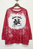 Nurse Halloween Bleached Print Plus Size Top