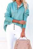 Plain Snap Button Oversize Hoodies