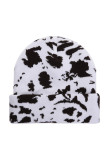 Cow Knit Beanie Hat MOQ 3pcs