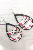 Halloween Pattern Wooded Earrings