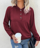 Plain Button Down Hoodies
