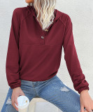 Plain Button Down Hoodies