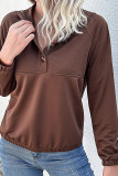 Plain Button Down Hoodies