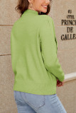 Plain Turtleneck Knitting Sweater