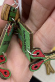 Crayons Wooden Earrings