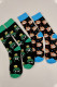 Halloween Print Mid Calf Socks