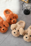 Fluffy Teddy Slippers