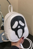 Halloween Ghost Zipper Backpack