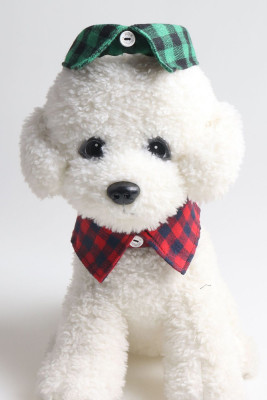 Plaid Collar For Pets MOQ 5pcs