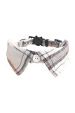 Plaid Collar For Pets MOQ 5pcs