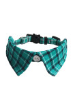 Plaid Collar For Pets MOQ 5pcs