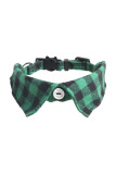 Plaid Collar For Pets MOQ 5pcs