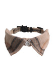 Plaid Collar For Pets MOQ 5pcs