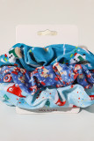Christmas Printed Hair Rope 3pcs Set MOQ 5 sets