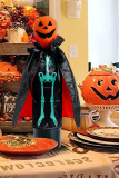 Halloween Pumpkin Bottle Cover Deco