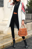 Front Open Tassle Long Knitting Cardigan