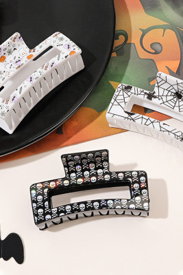 Halloween Print Hair Clip MOQ 5pcs